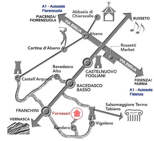 Casa Dell' Abbondanza B&B Agriturismo Vigoleno Extérieur photo